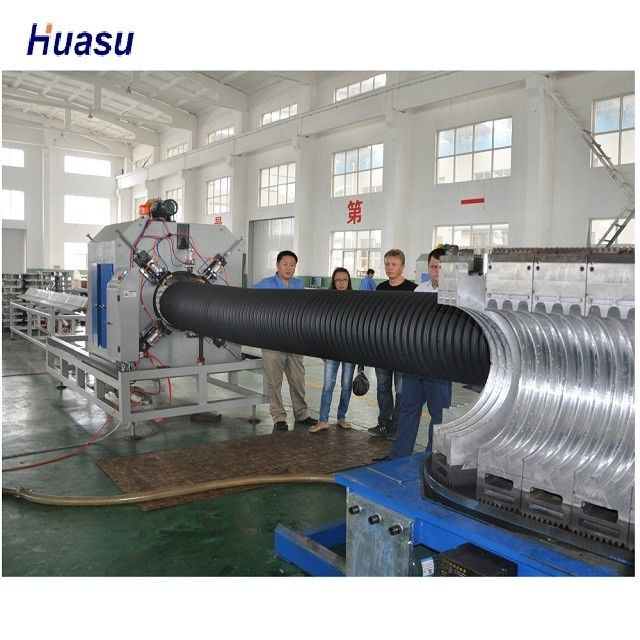 Dây chuyền sản xuất ống hdpe OD 400mm 750kg / H