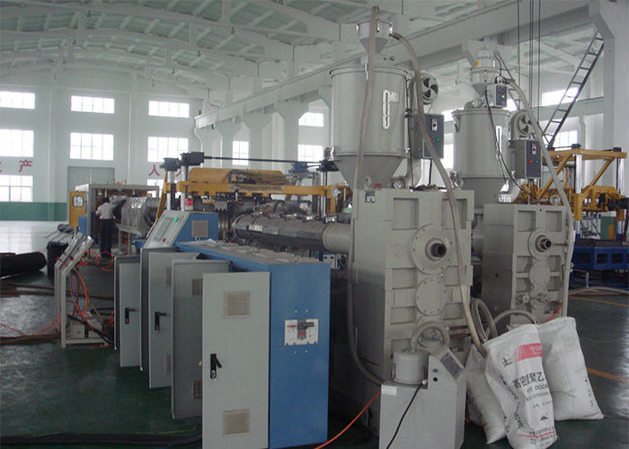 Máy móc ống sóng đôi HDPE PP DWC với hệ thống HMI Siemens