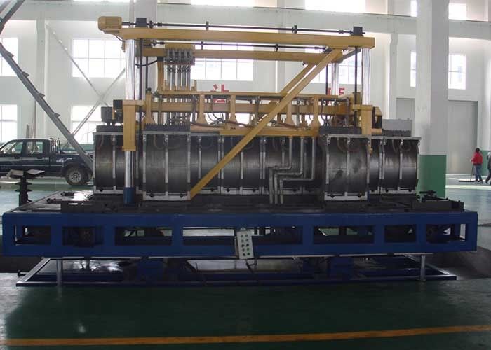 Dây chuyền sản xuất ống tôn đôi Đường kính bên trong 110mm 250mm cho ống