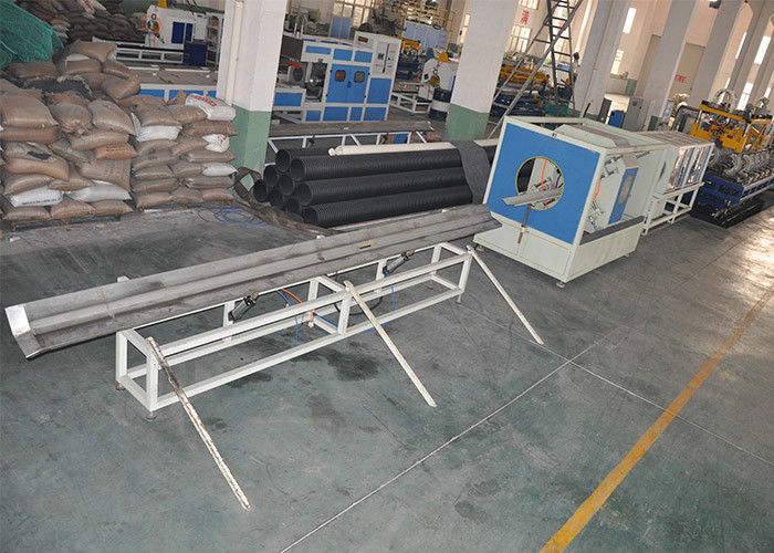 Dây chuyền sản xuất ống PE cuộn sóng 250mm 90KW