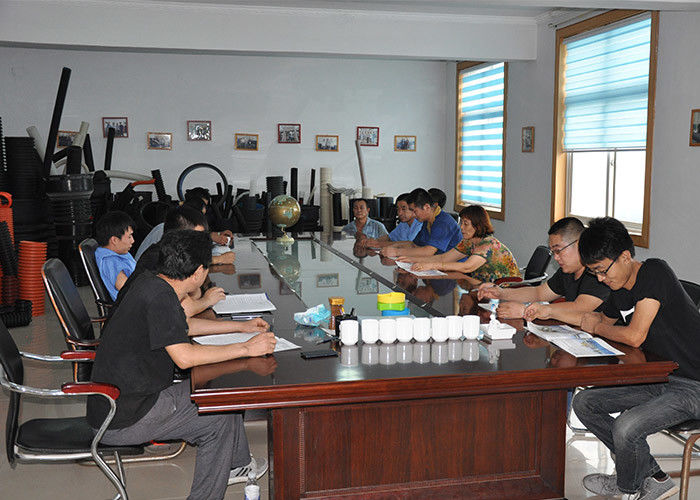 Hệ thống thoát nước Dây chuyền đùn ống sóng đôi tường cho đường phố