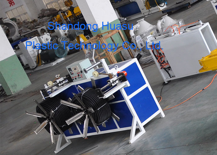 Máy làm ống sóng nhựa 16-63mm để làm ống sóng đơn tường