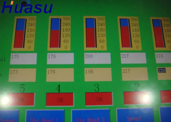 PE / PP / PVC Máy ống sóng một bức tường đôi Dây chuyền sản xuất ống đùn