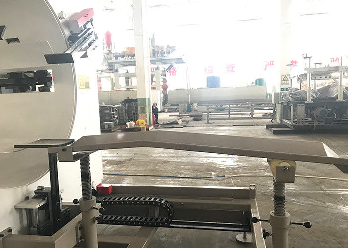 Hai máy đùn Máy làm ống sóng đôi Tường Máy đùn ống Dwc