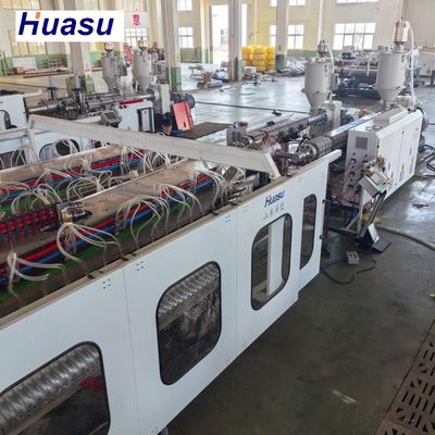 High Speed Double Wall Corrugated Pipe Extrusion Line with Planetary Cutting and 32-1600mm Diameter Range