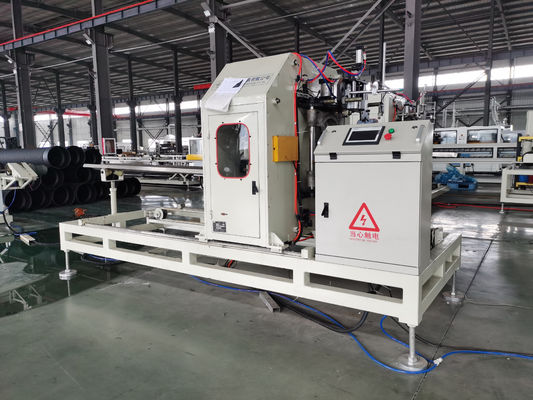 Fast Speed Single And Double Wall Corrugated Pipe Machine For Production