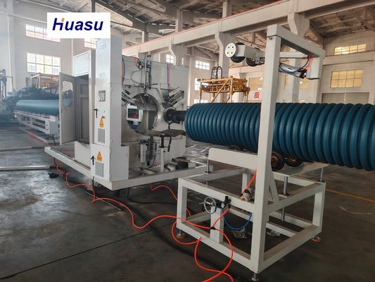 800mm Double Wall Corrugated Pipe Extrusion Line with Siemens PLC Control System for High Productivity