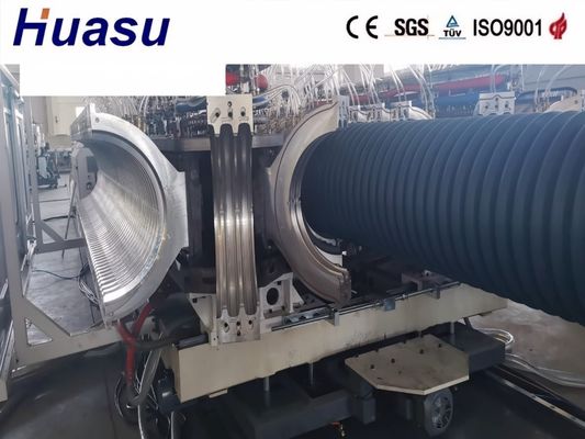 Automatic Double Wall Corrugated Pipe Extrusion Line with 60-2000kg/h Capacity and 0.5-5m/min Production Speed