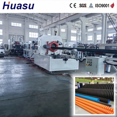 Fully Automated HDPE Pipe Extrusion Line with Siemens PLC 60-2000kg/h