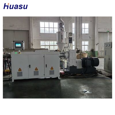 Water Supply HDPE Pipe Extrusion Line Air Cooling And Water Cooling Making Plastic Corrugated Pipe Products Long Lasting