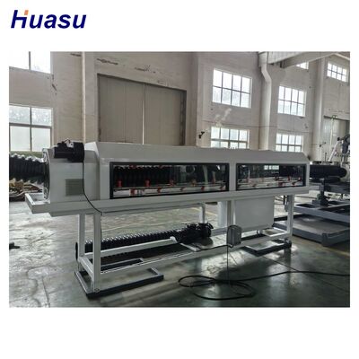 Double Wall Corrugated Pipe Making Machine with Siemens PLC Control and High Output 2000kg/h for HDPE Pipe Extrusion Line