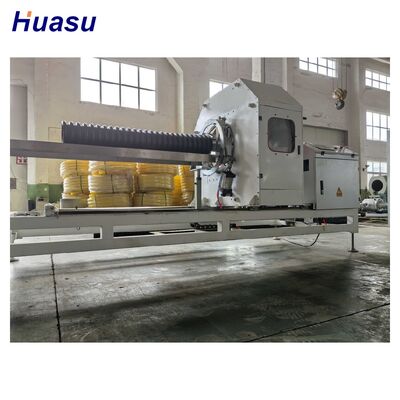 Raw Material PVC PE MPP PA HDPE Granules Pellets HDPE Pipe Extrusion Line Air Cooling Water Cooling Pipe Diameter Range 32mm 1600mm