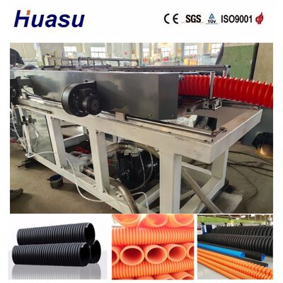 PLC Controlled Full Automatic Single Wall Corrugated Pipe Extrusion Line for 32-1600mm Pipe Diameter