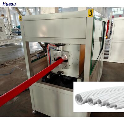 Automatic corrugated pipe production line with 1 Year Waranty Time providing pipe extrusion process and long term durability