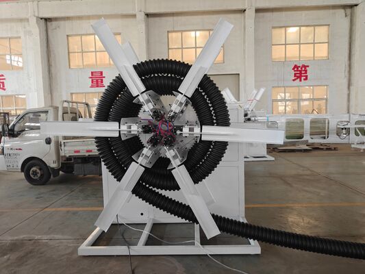 High Quality Single Wall Corrugated Pipe Extrusion Line Providing Pipe Machine Extrusion Process