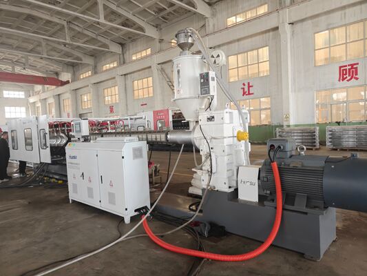 Double Wall Corrugated Pipe Extrusion Line Max Pipe Diameter 1600mm for Industrial Pipe Production