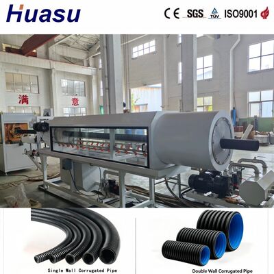 Cost-Effective HDPE Corrugated Pipe Line 100-300mm High Output Municipal Drainage